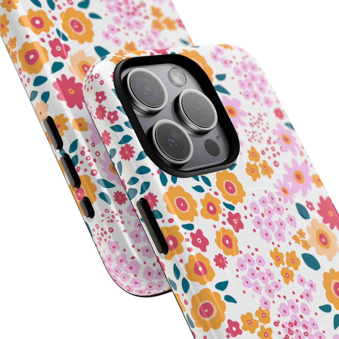 Floral Confetti iPhone MagSafe Case