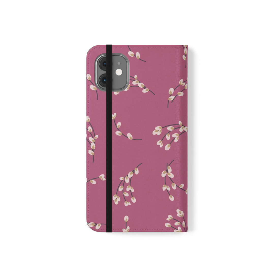 Blush Bloom Phone Folio Case