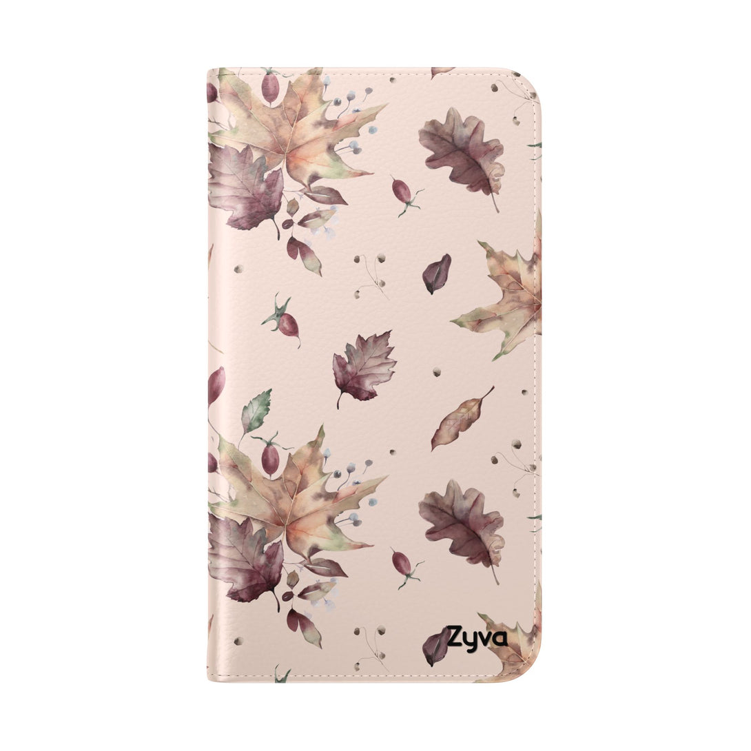 Crimson Crunch Phone Folio Case