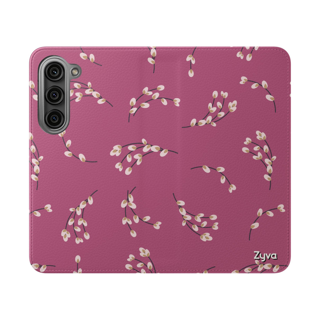 Blush Bloom Phone Folio Case