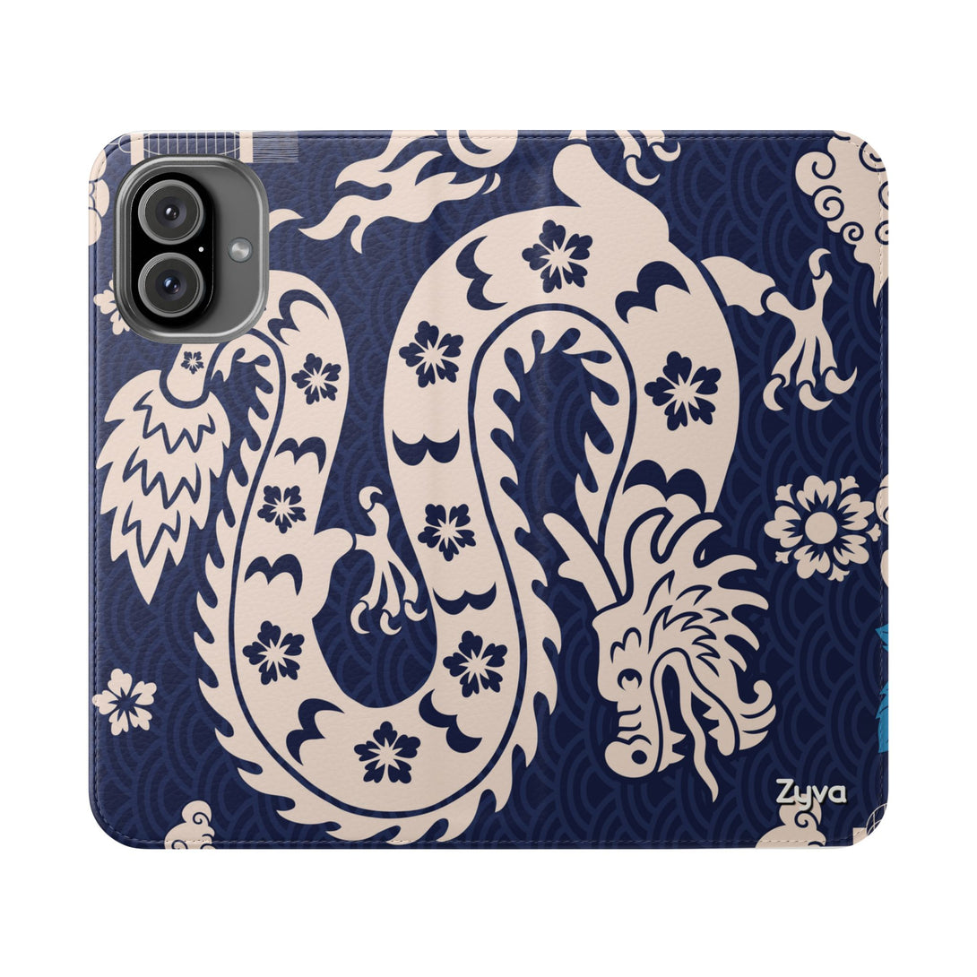 Sakura Serpent Phone Folio Case