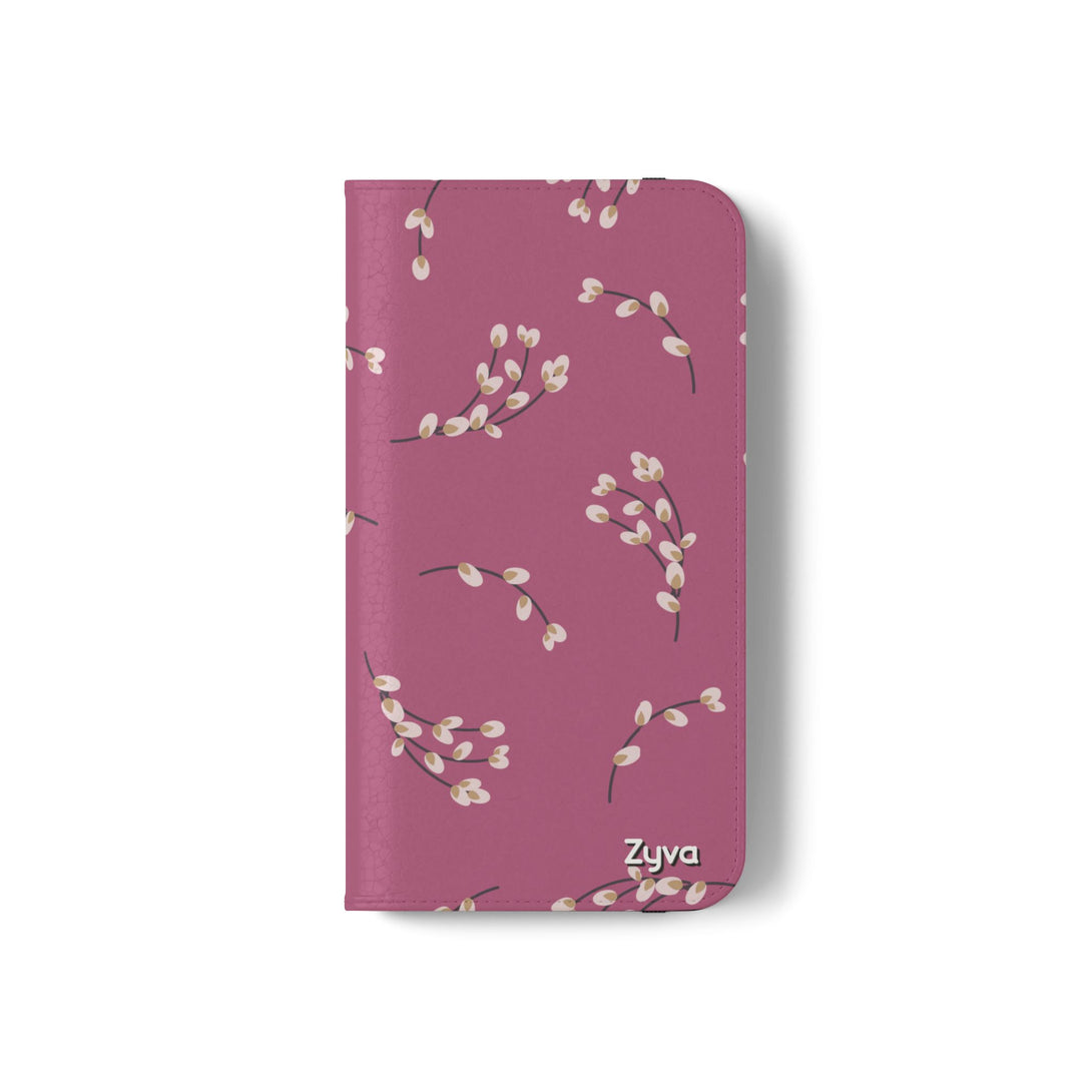 Blush Bloom Phone Folio Case