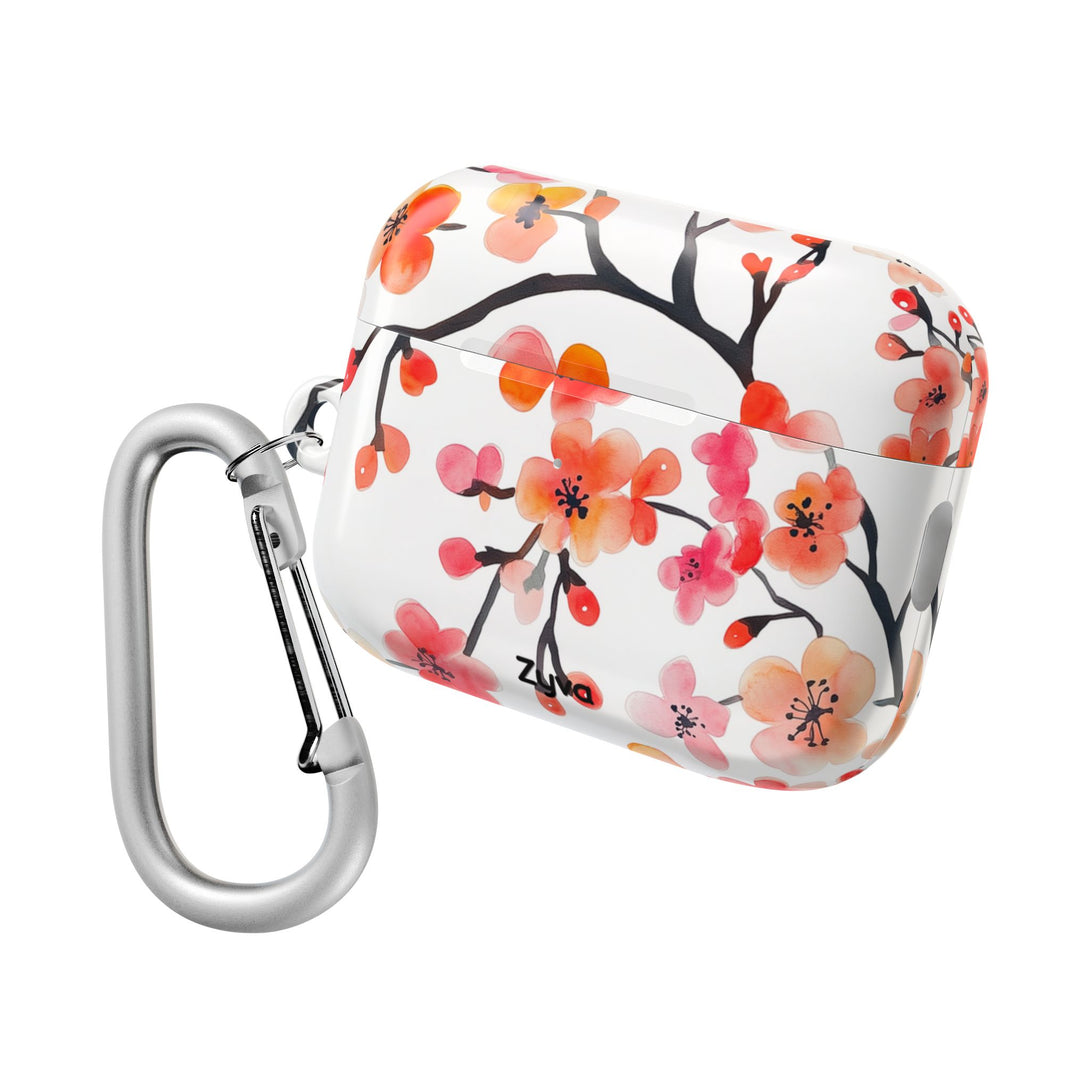 Red Florals AirPod Case