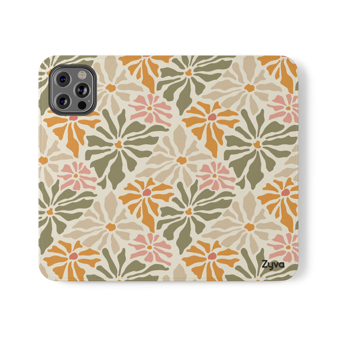 Harvest Bloom Phone Folio Case