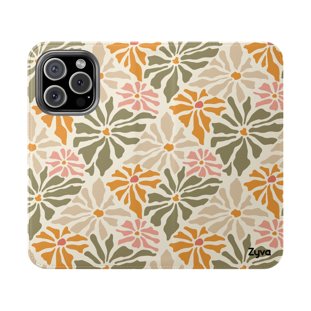 Harvest Bloom Phone Folio Case