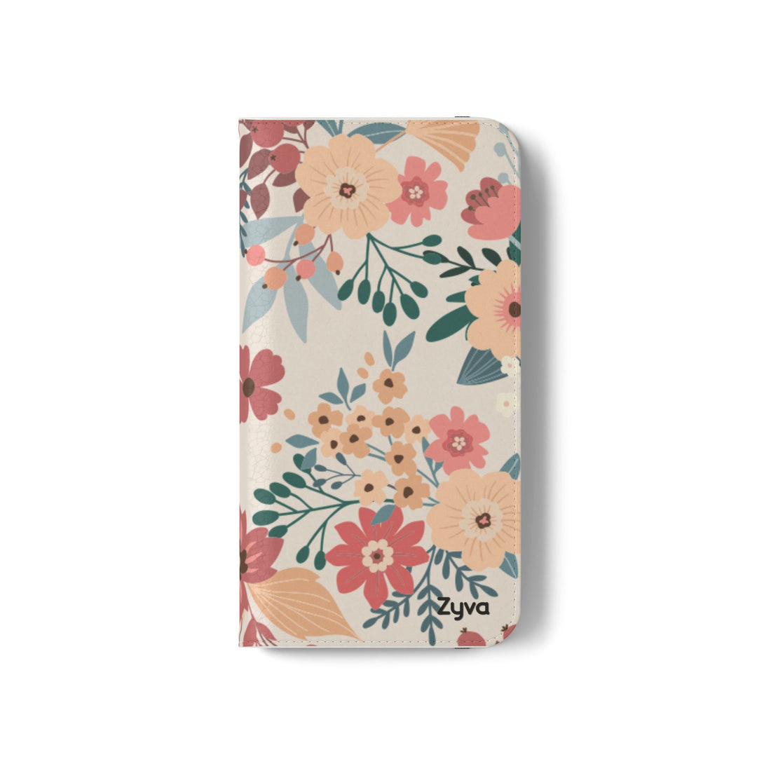 Vintage Bloom Phone Folio Case
