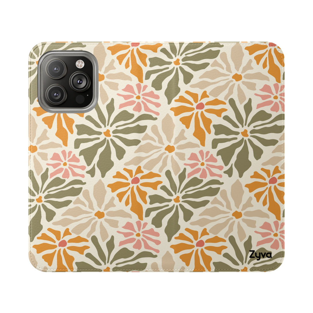 Harvest Bloom Phone Folio Case