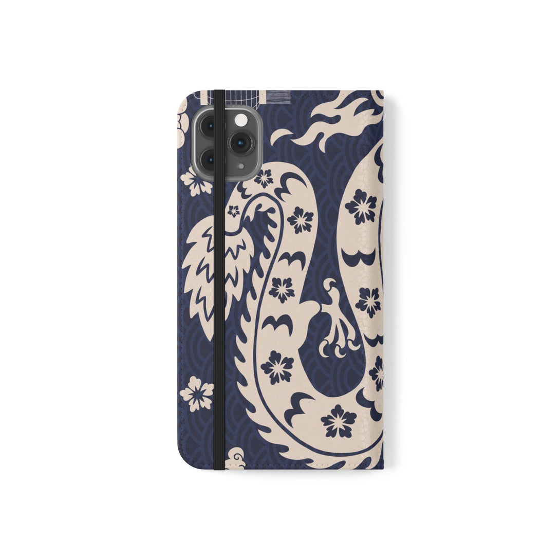 Sakura Serpent Phone Folio Case