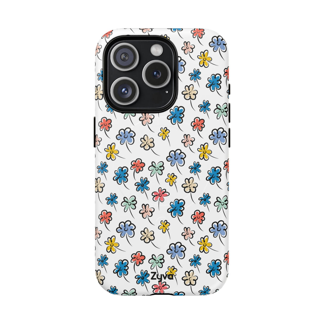 Sunny Scribbles iPhone MagSafe Case