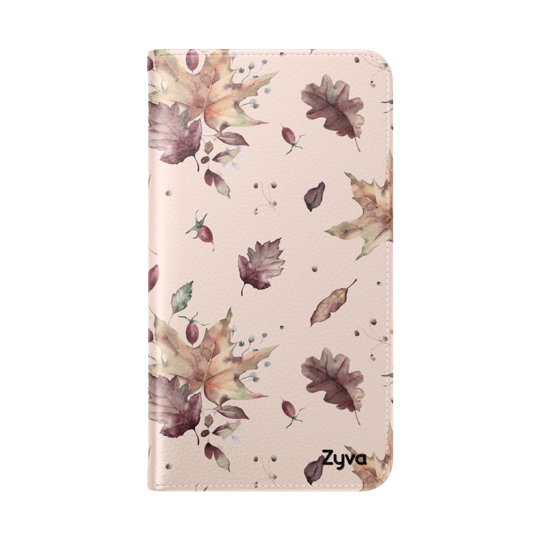 Crimson Crunch Phone Folio Case
