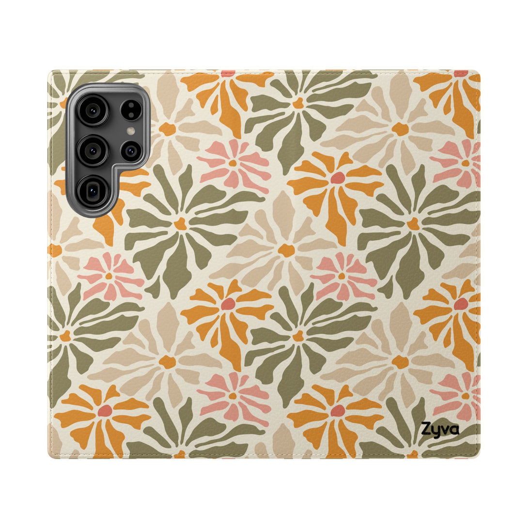 Harvest Bloom Phone Folio Case