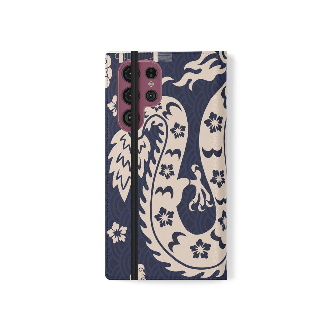 Sakura Serpent Phone Folio Case