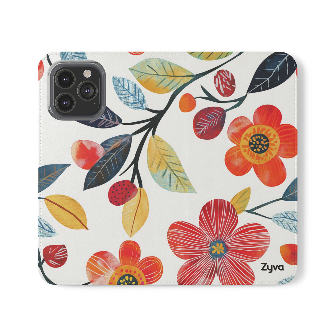 Midnight Tropic Phone Folio Case