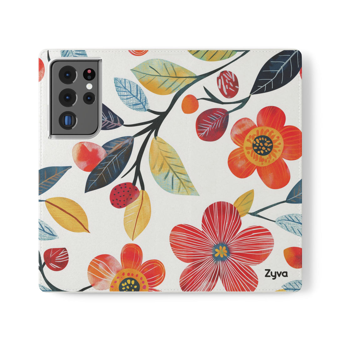 Midnight Tropic Phone Folio Case