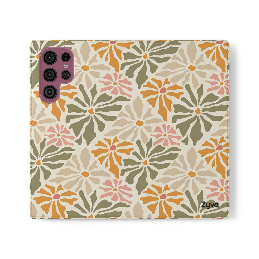 Harvest Bloom Phone Folio Case