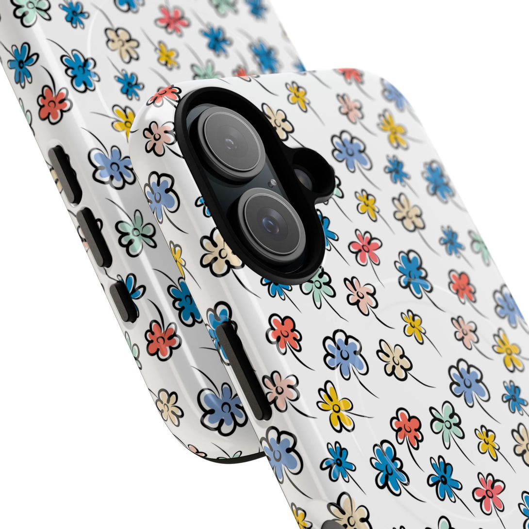 Sunny Scribbles iPhone MagSafe Case