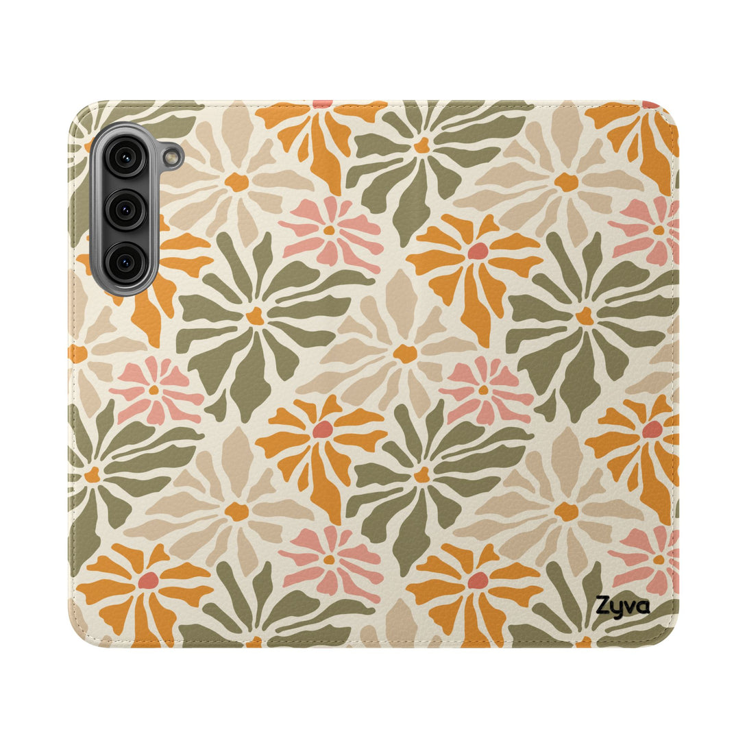 Harvest Bloom Phone Folio Case