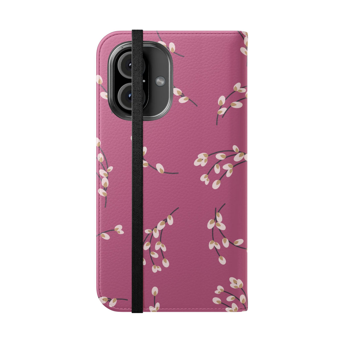 Blush Bloom Phone Folio Case