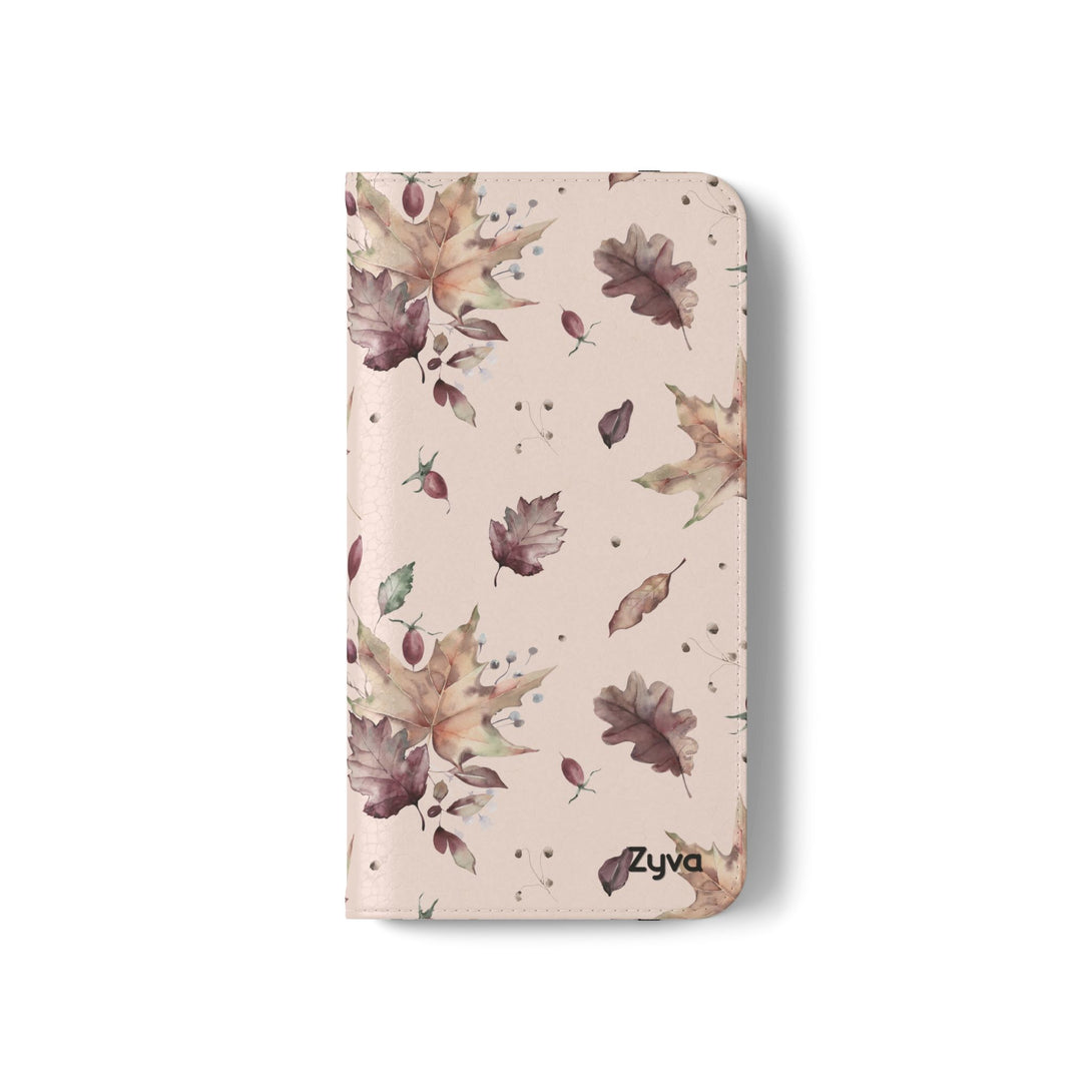 Crimson Crunch Phone Folio Case