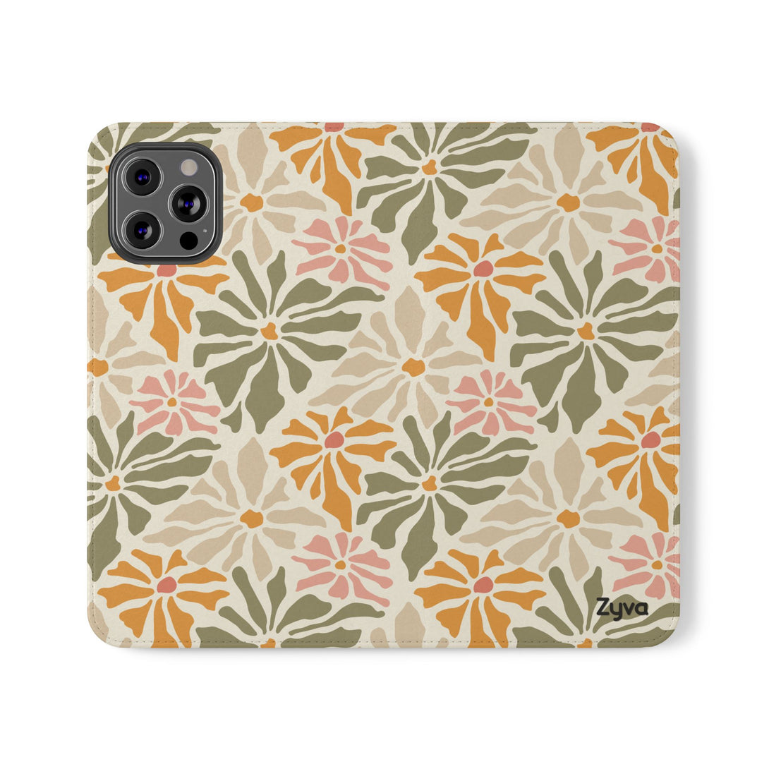 Harvest Bloom Phone Folio Case