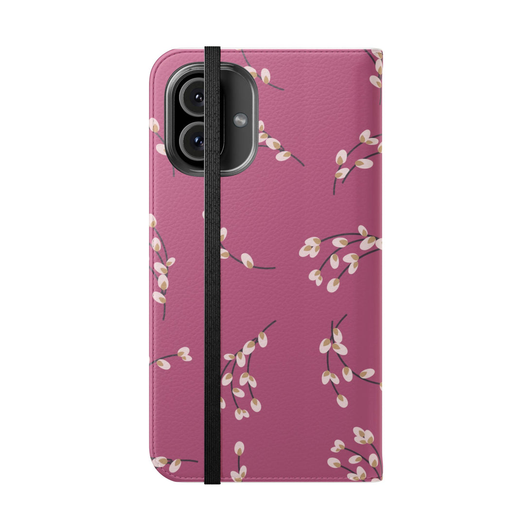 Blush Bloom Phone Folio Case