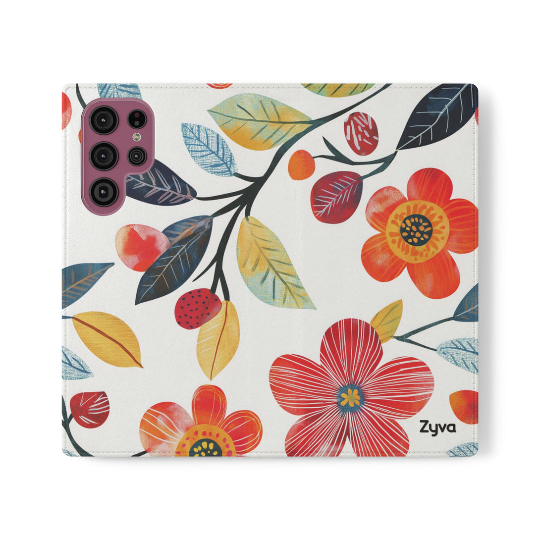 Midnight Tropic Phone Folio Case