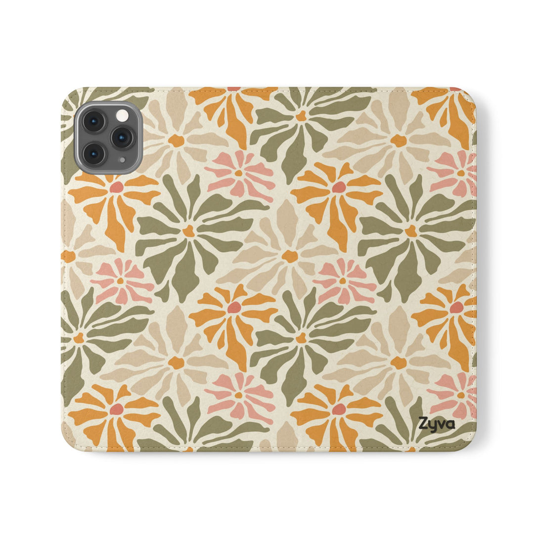 Harvest Bloom Phone Folio Case