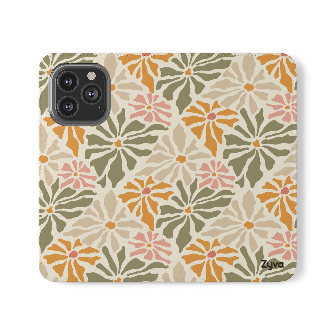Harvest Bloom Phone Folio Case
