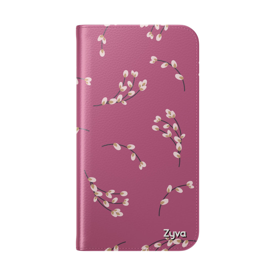 Blush Bloom Phone Folio Case