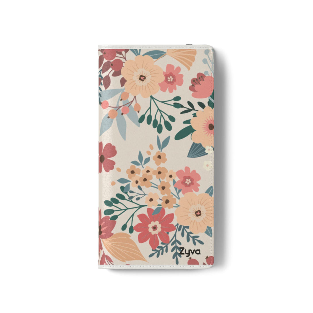 Vintage Bloom Phone Folio Case