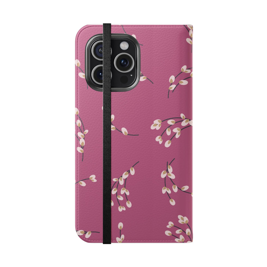Blush Bloom Phone Folio Case
