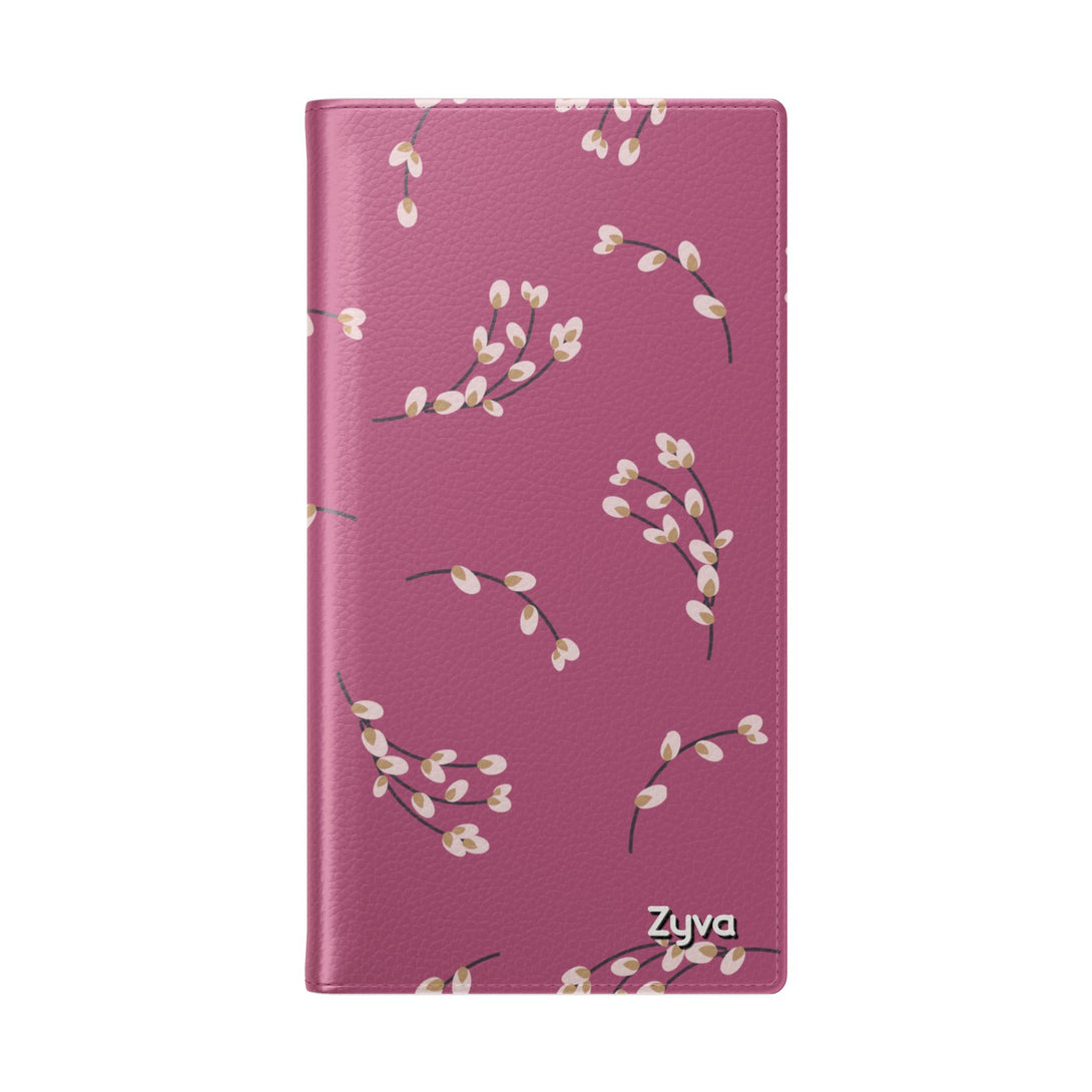 Blush Bloom Phone Folio Case