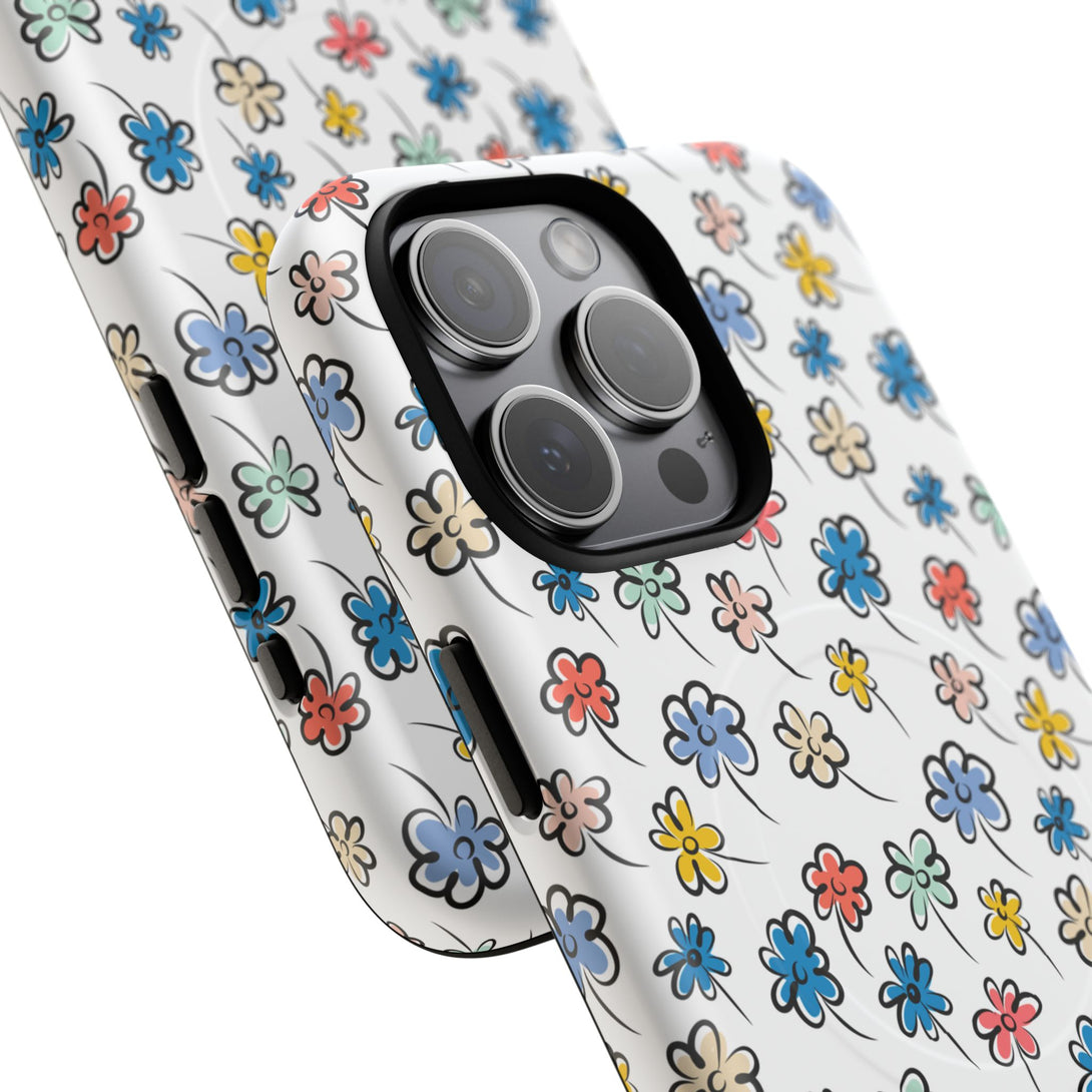 Sunny Scribbles iPhone MagSafe Case