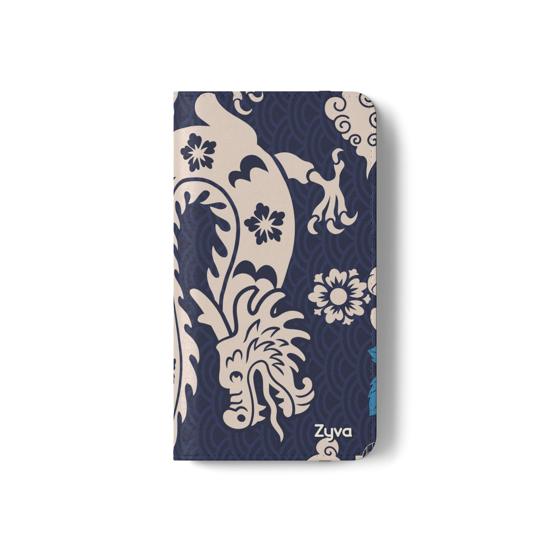 Sakura Serpent Phone Folio Case