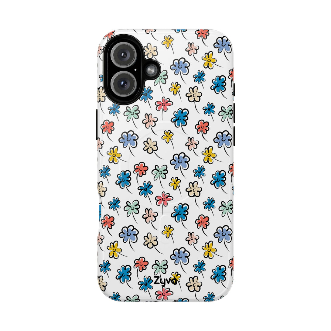 Sunny Scribbles iPhone MagSafe Case