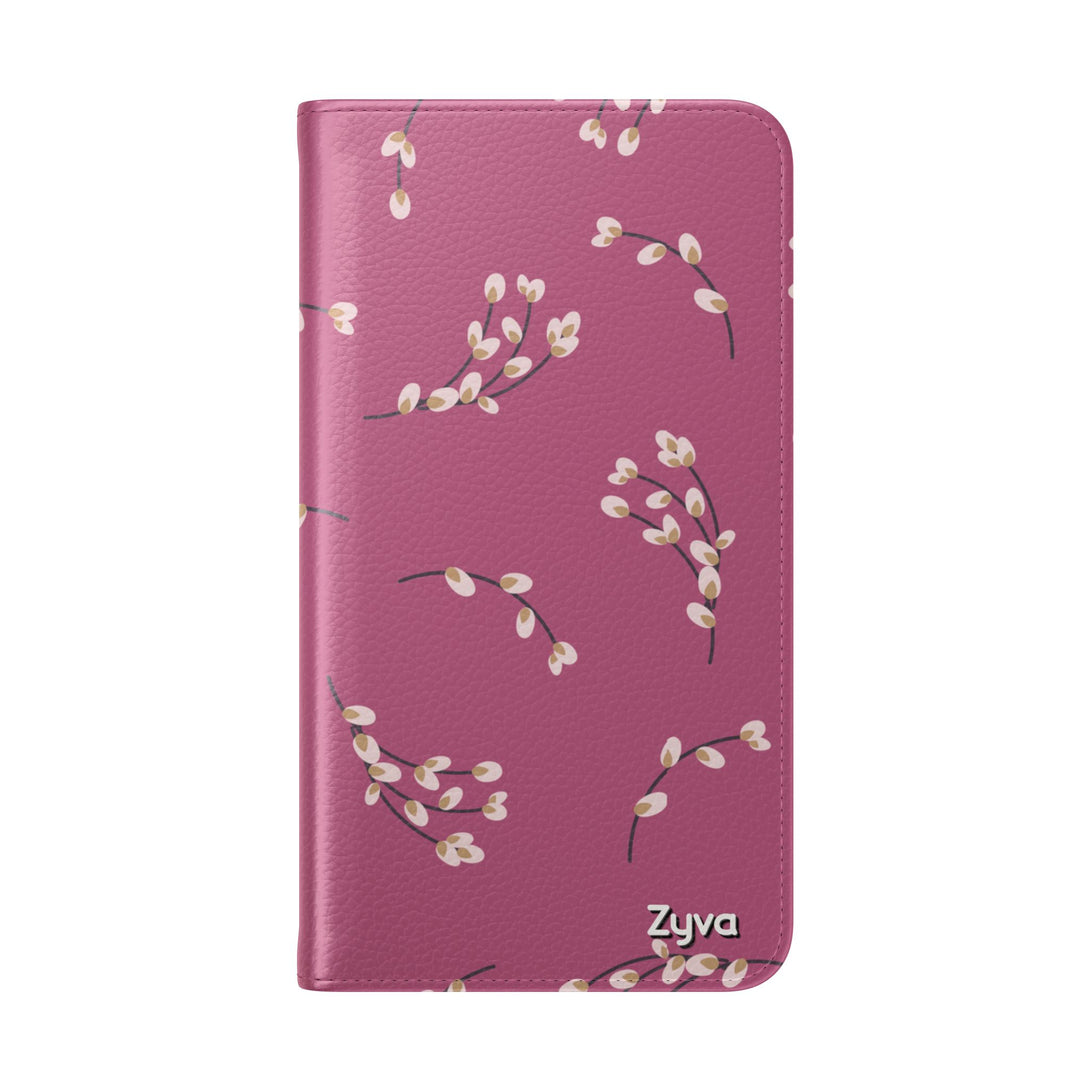 Blush Bloom Phone Folio Case