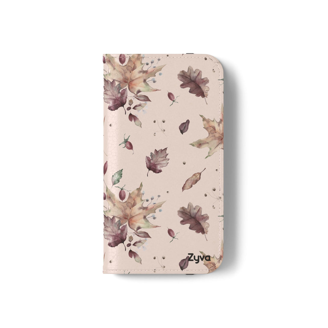 Crimson Crunch Phone Folio Case