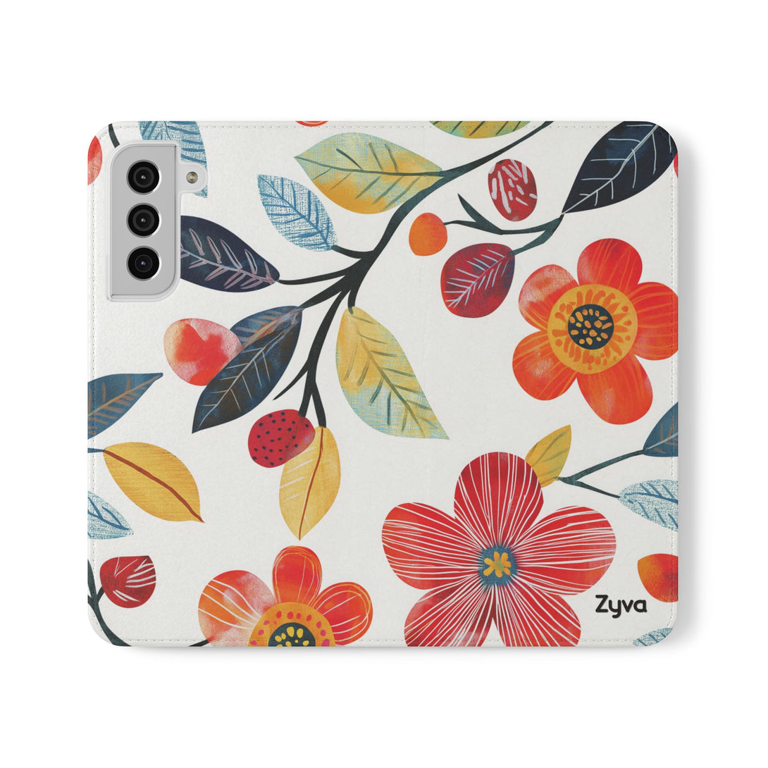 Midnight Tropic Phone Folio Case