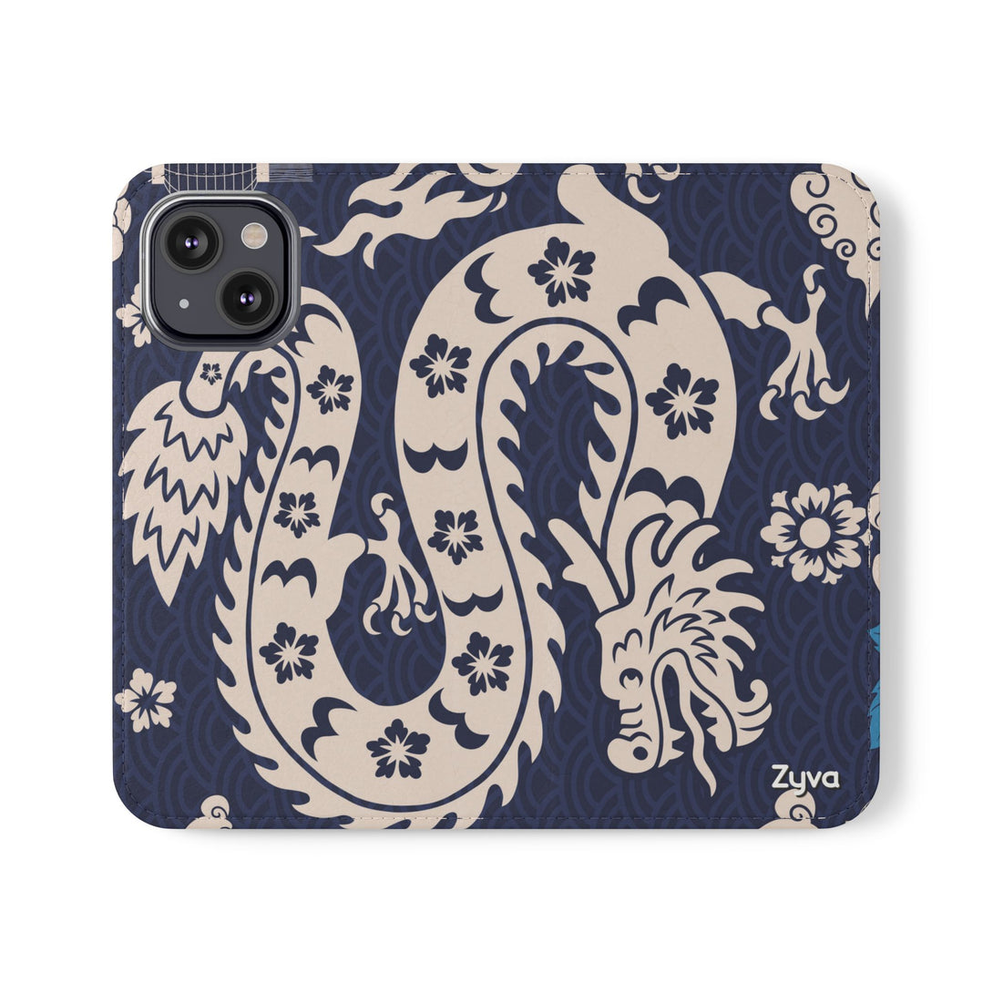 Sakura Serpent Phone Folio Case