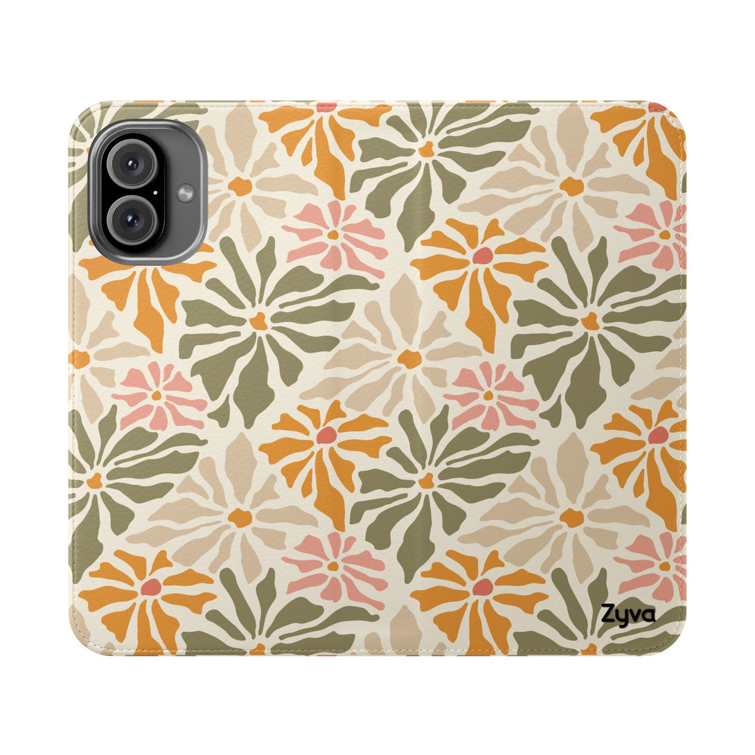 Harvest Bloom Phone Folio Case