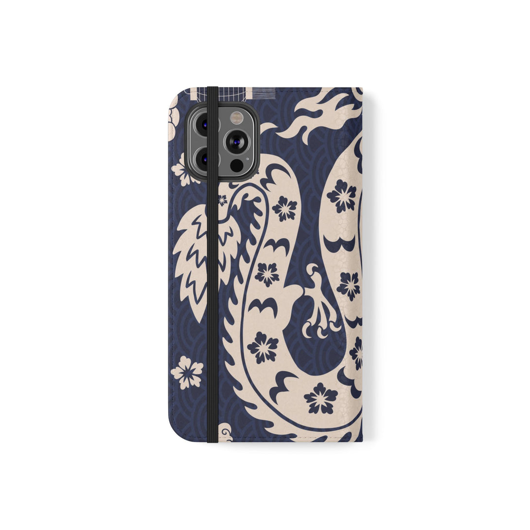 Sakura Serpent Phone Folio Case