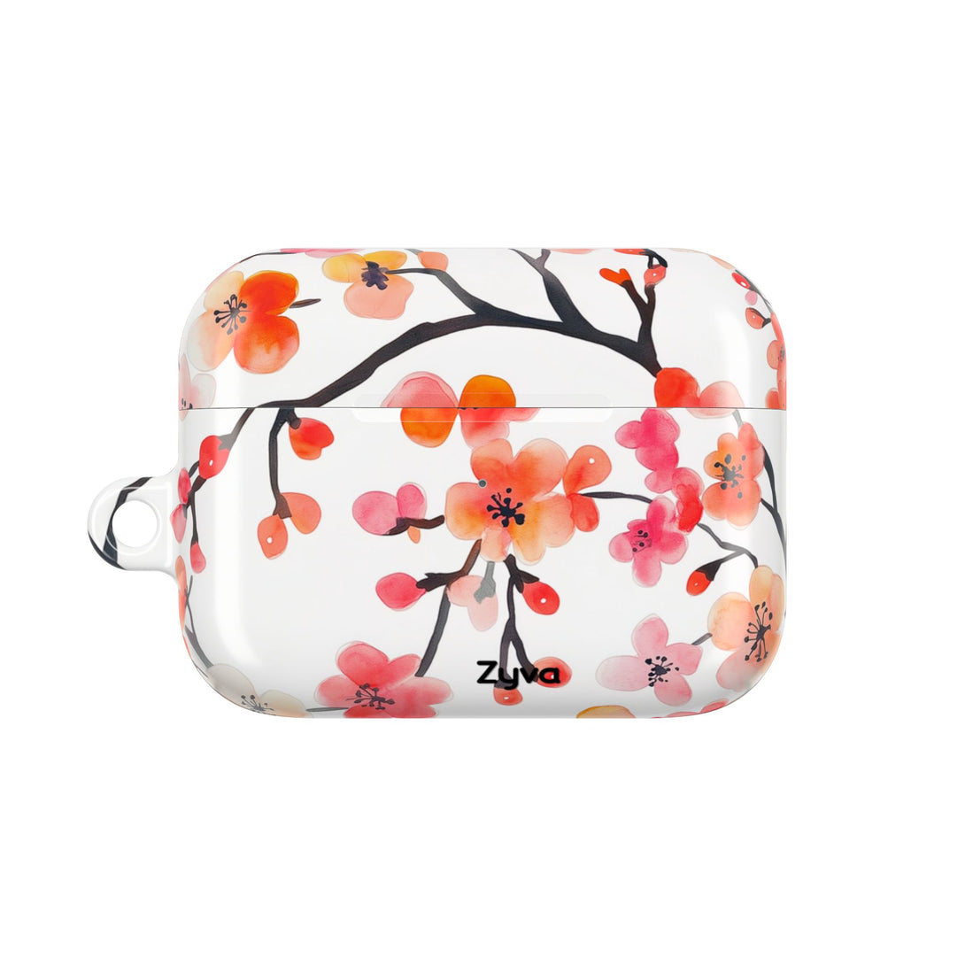 Red Florals AirPod Case