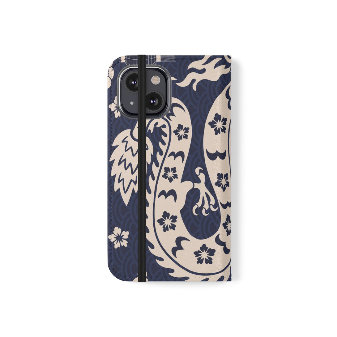 Sakura Serpent Phone Folio Case