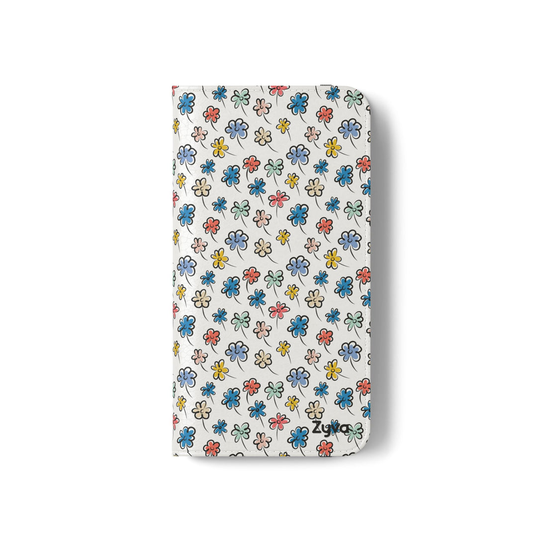 Sunny Scribbles Phone Folio Case