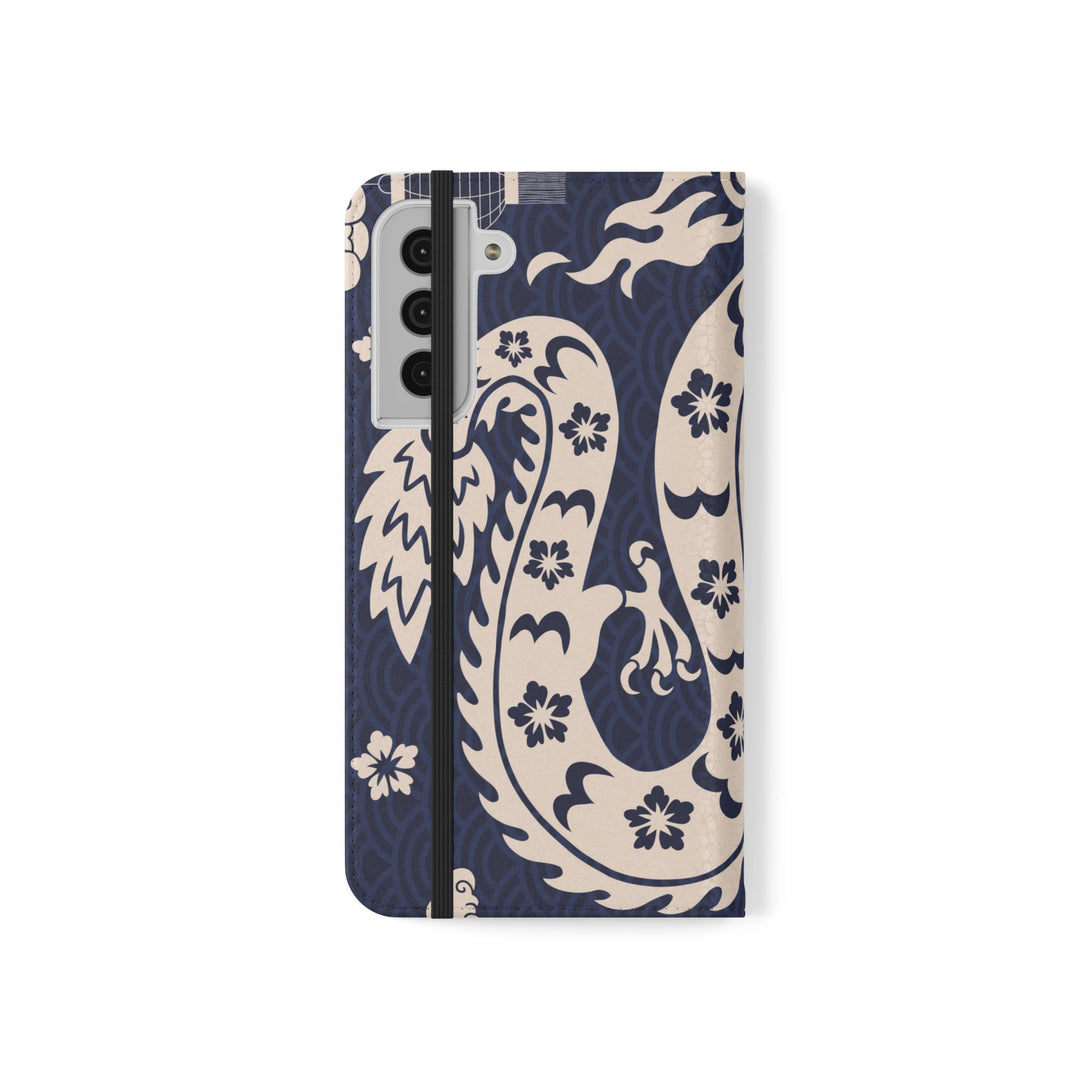 Sakura Serpent Phone Folio Case