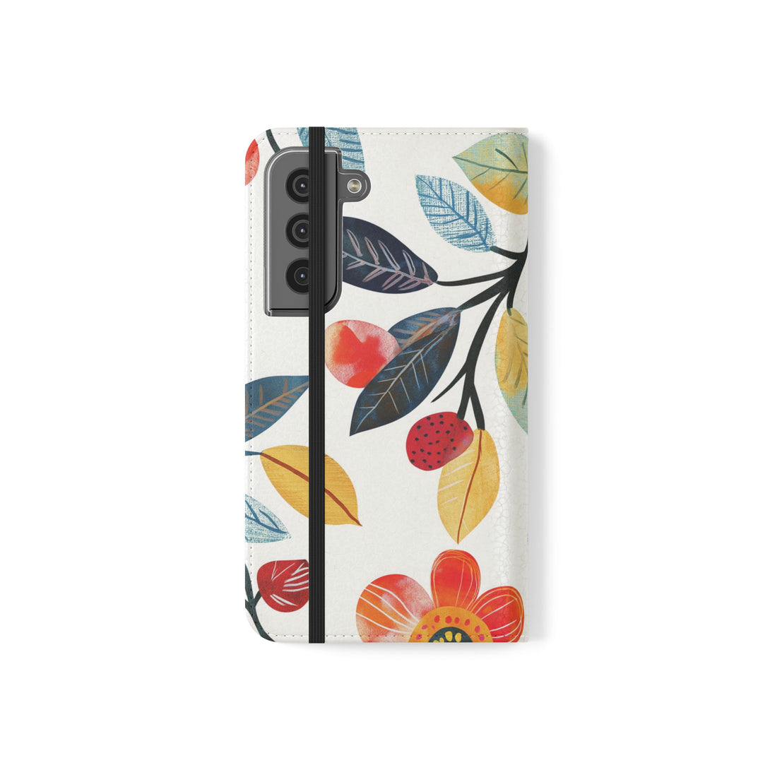 Midnight Tropic Phone Folio Case