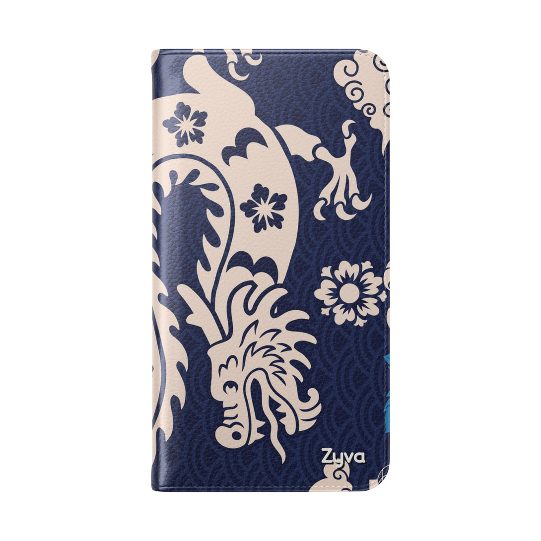 Sakura Serpent Phone Folio Case
