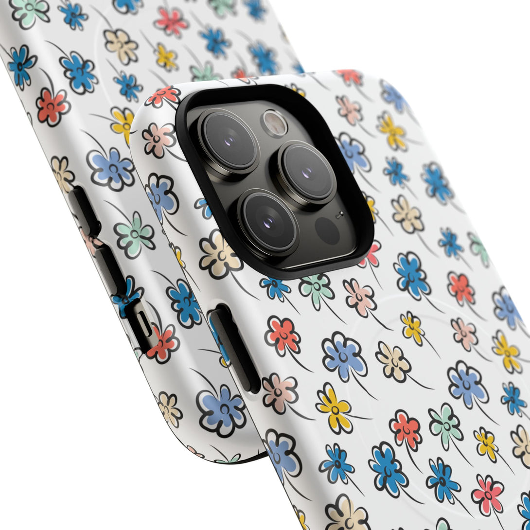 Sunny Scribbles iPhone MagSafe Case