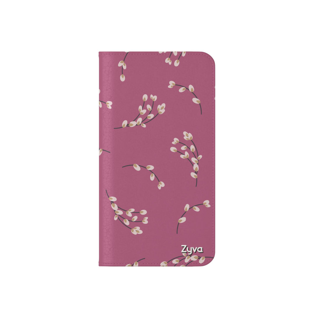 Blush Bloom Phone Folio Case