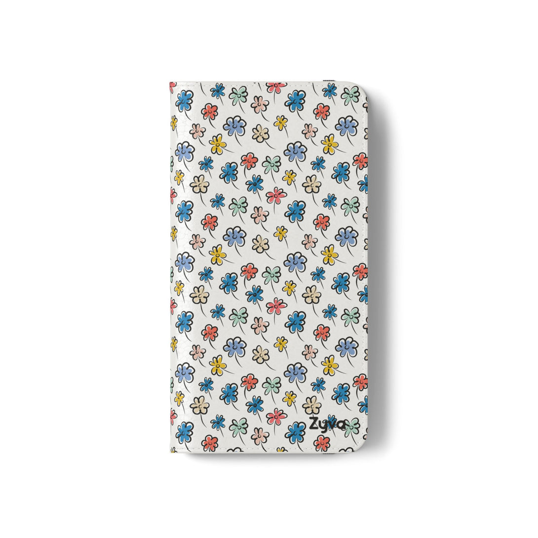 Sunny Scribbles Phone Folio Case
